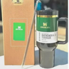 Stanley Quencher H2.0 Tumbler 40oz – Green | Insulated Stainless Steel Cup with Handle & Straw
