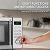 DSP Electric Forno LED Digital Panel Kitchen Fast Cooking Microwave Oven with LED Stainless Steel Display