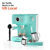 Empstorm 04E Retro Minimalist Coffee Machine for Espresso Cappuccino & Latte for Office Hotels Outdoor Use Electric
