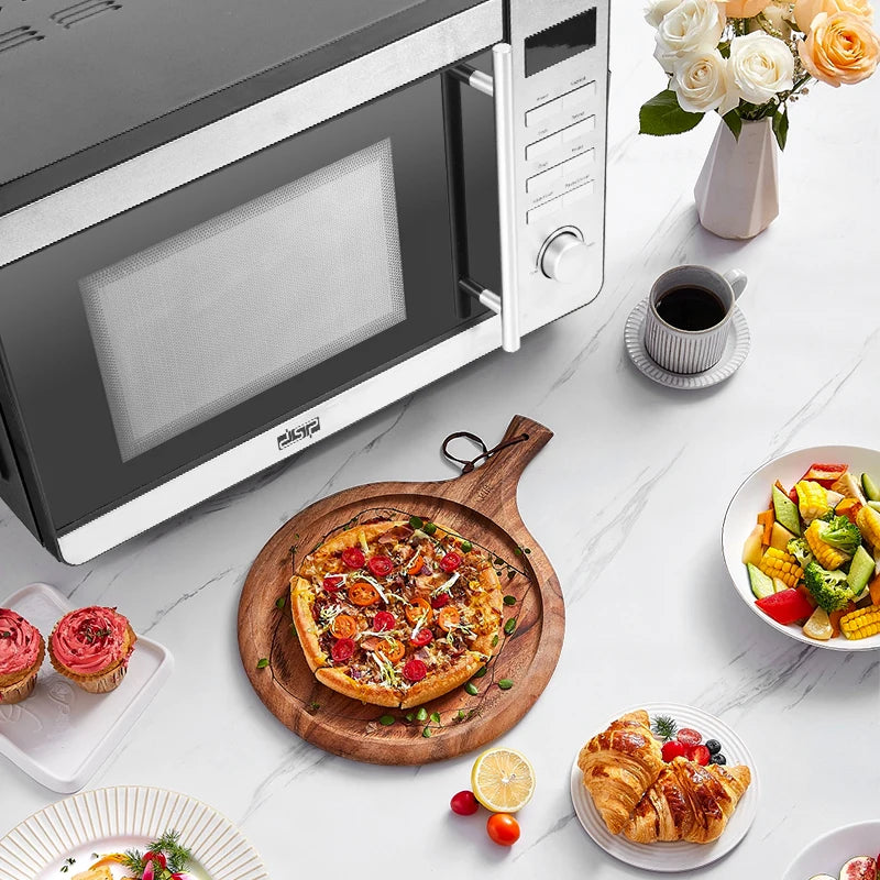 DSP Electric Forno LED Digital Panel Kitchen Fast Cooking Microwave Oven with LED Stainless Steel Display
