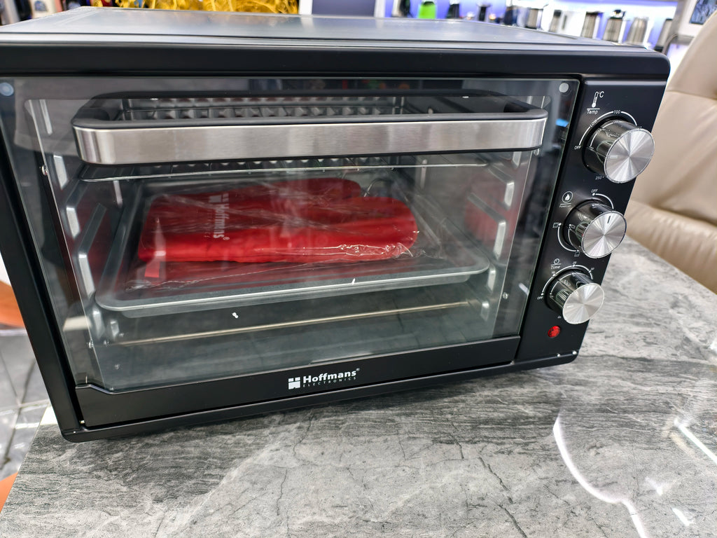 High Capacity 220V 2000W 65L Extra Large Automatic Stainless Steel Oven EU Plug for Africa Catering Business Electric Roaster