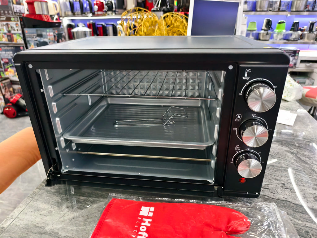 High Capacity 220V 2000W 65L Extra Large Automatic Stainless Steel Oven EU Plug for Africa Catering Business Electric Roaster