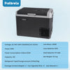Portable 40L 12V/24V AC 110-220V APP Control Compressor Low Power LED Display Camping Outdoor Dual Zone Car Refrigerator