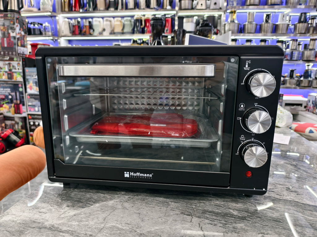 High Capacity 220V 2000W 65L Extra Large Automatic Stainless Steel Oven EU Plug for Africa Catering Business Electric Roaster