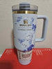 Stanley x Love Shack Fancy Tumbler 40oz Holiday Rosa Beaux Blue With Box Free Sh